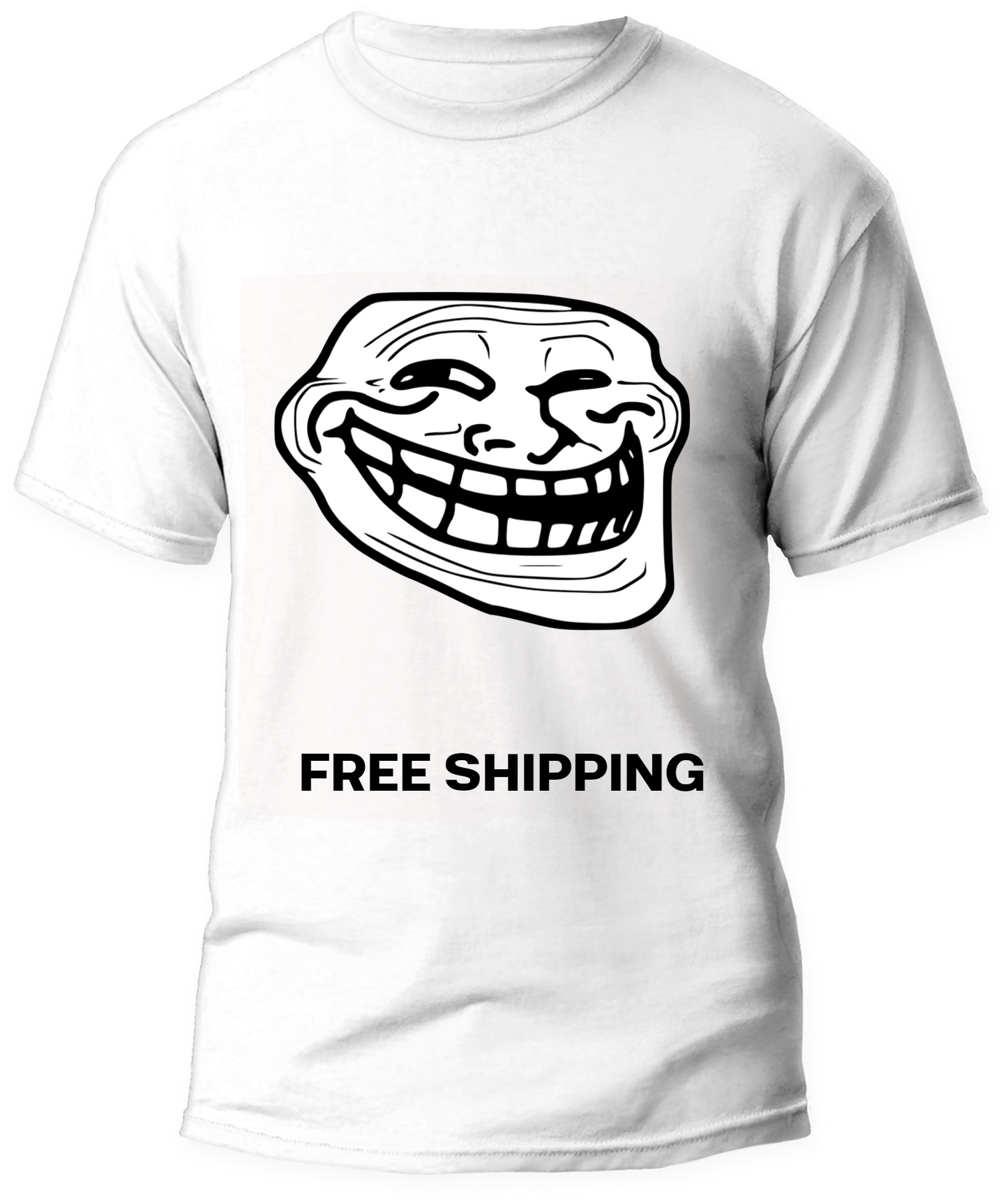 T-Shirt Trollface